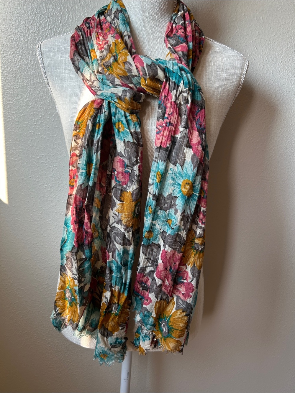 Patricia Nash Floral Scarf